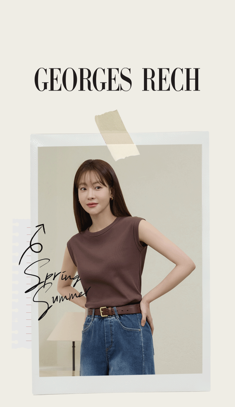 26SS 꼼드코튼 블렌딩 캡슬리브 탑 6종